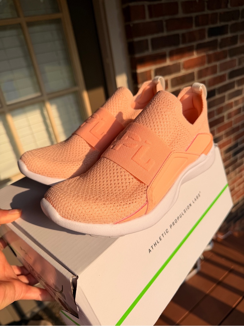 APL Women's Cream and Osiana Rose Slip-On Sneakers